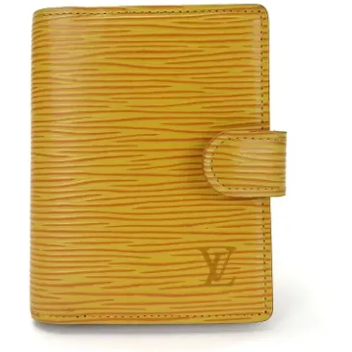 Pre-owned Leather wallets , female, Sizes: ONE SIZE - Louis Vuitton Vintage - Modalova