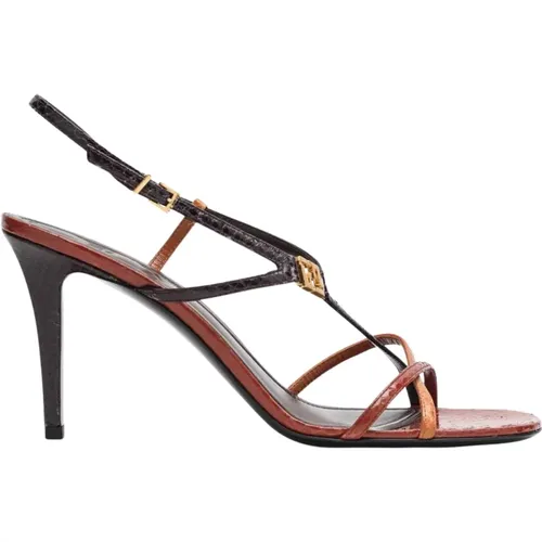 High Heel Sandals, female, , Size: 9 1/2 US Sandals Fold Style - Fendi - Modalova