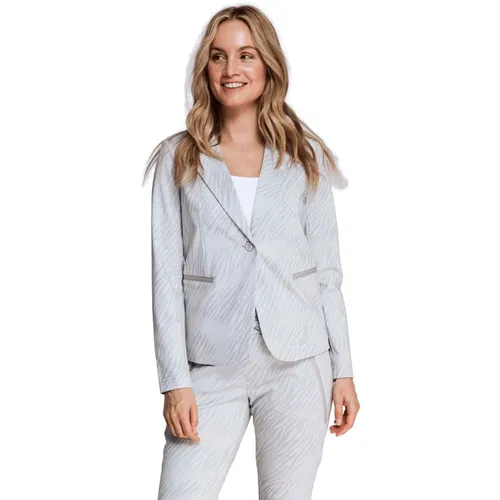 Blazer Salma Grey , female, Sizes: S, M - Zhrill - Modalova