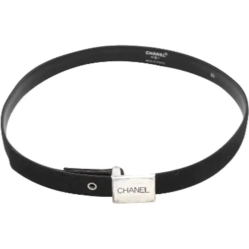 Pre-owned Belts, female, , Size: ONE SIZE Pre-owned Leather belts - Chanel Vintage - Modalova