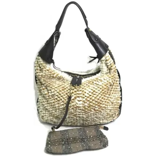 Pre-owned Shoulder Bags, female, , Size: ONE SIZE Pre-owned Fabric shoulder-bags - Salvatore Ferragamo Pre-owned - Modalova