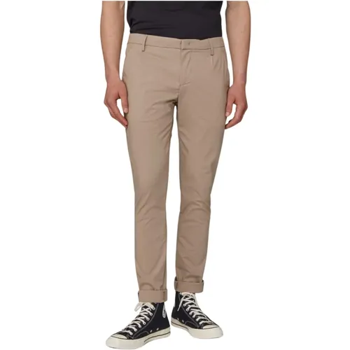 Chinos, male, , Size: W35 Gaubert Pleated Pants - Dondup - Modalova