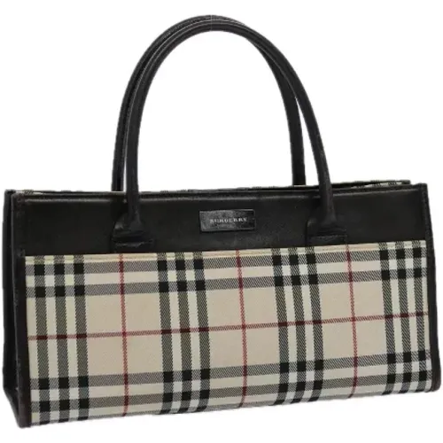 Pre-owned Canvas handbags , female, Sizes: ONE SIZE - Burberry Vintage - Modalova