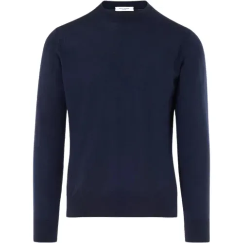 Merino Wool Sweater , male, Sizes: M, L - Paolo Pecora - Modalova