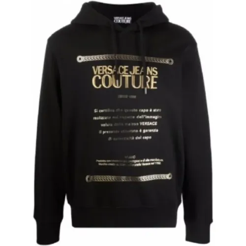 Hoodies, male, , Size: S Sweatshirt 71Gait10Cf00Tg89 - Versace Jeans Couture - Modalova