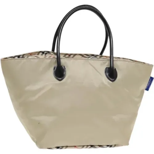 Pre-owned Tote Bags, female, , Size: ONE SIZE Pre-owned Nylon handbags - Burberry Vintage - Modalova