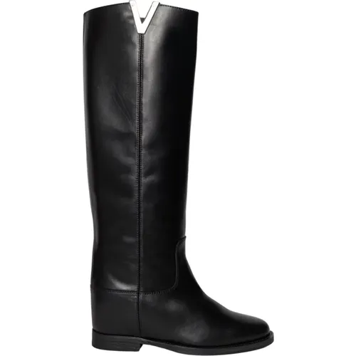 Boot - 2568Bs, Stylish Model , female, Sizes: 6 UK, 7 UK, 4 UK, 8 UK, 5 UK, 3 UK - Via Roma 15 - Modalova