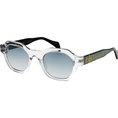 Limitierte Auflage Sechseckige Linse Sonnenbrille , Damen, Größe: ONE Size - John Richmond - Modalova
