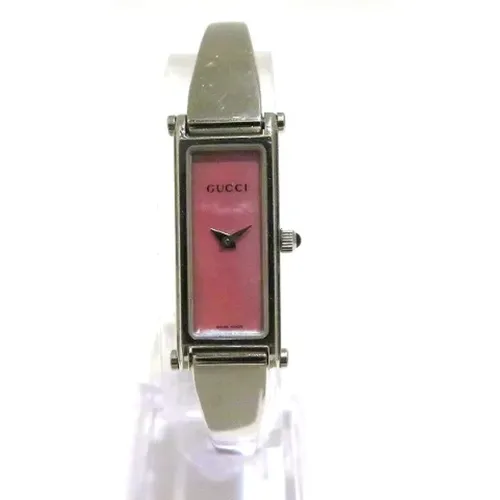 Pre-owned Watches, female, , Size: ONE SIZE Pre-owned Metal watches - Gucci Vintage - Modalova