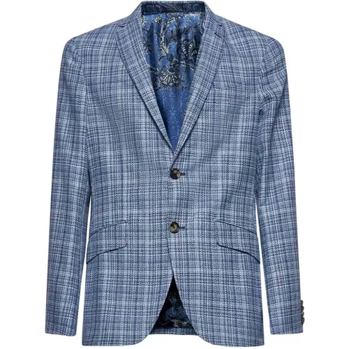 Blazers, male, , Size: 2XL Wool Cotton Jacket - ETRO - Modalova