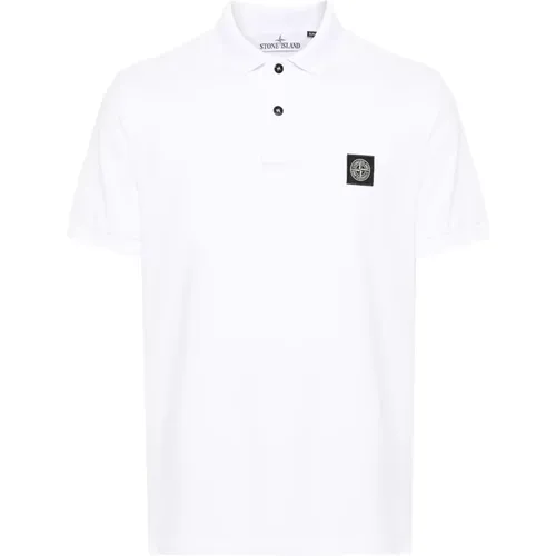 Weiße T-Shirts und Polos , Herren, Größe: 2XL - Stone Island - Modalova