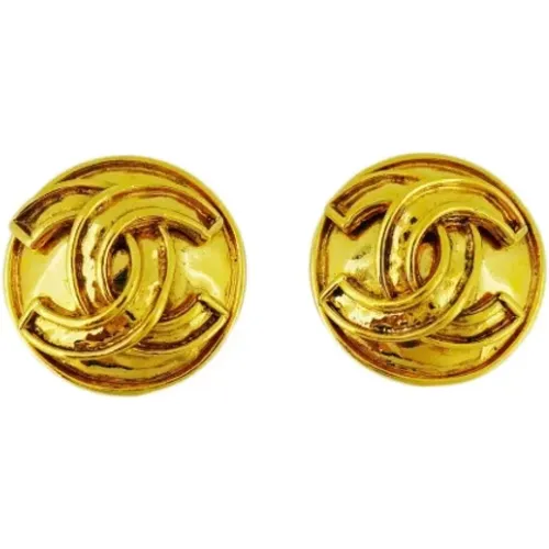 Pre-owned Metal chanel-jewelry , female, Sizes: ONE SIZE - Chanel Vintage - Modalova