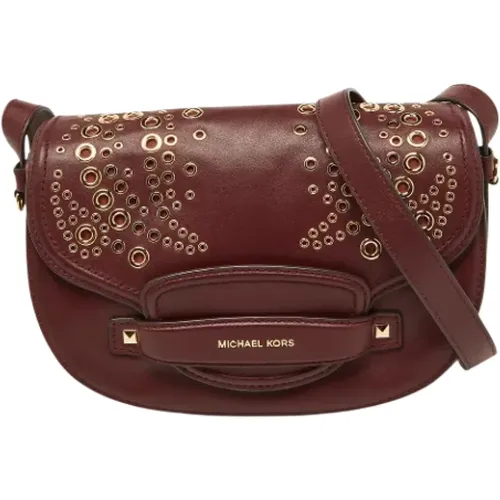 Pre-owned Cross Body Bags, female, , Size: ONE SIZE Pre-owned Leather crossbody-bags - Michael Kors Pre-owned - Modalova