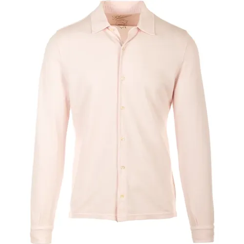 Shirt Piquet Style , male, Sizes: M, L - Bl'ker - Modalova