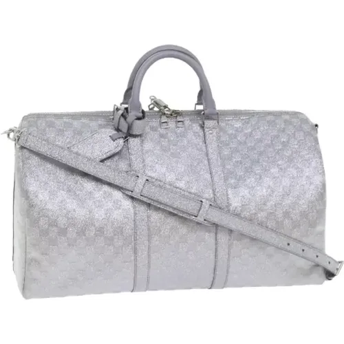 Pre-owned Weekend Bags, female, , Size: ONE SIZE Pre-owned Canvas louis-vuitton-bags - Louis Vuitton Vintage - Modalova