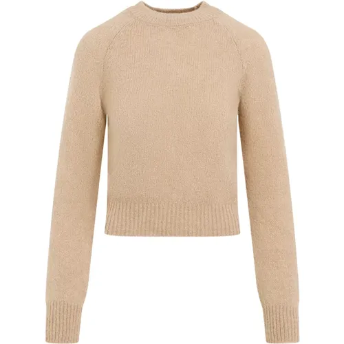 Natural Texas Sweater , female, Sizes: XS, M - Dries Van Noten - Modalova