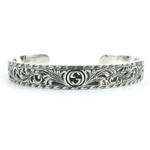 Pre-owned Metal bracelets , male, Sizes: ONE SIZE - Gucci Vintage - Modalova