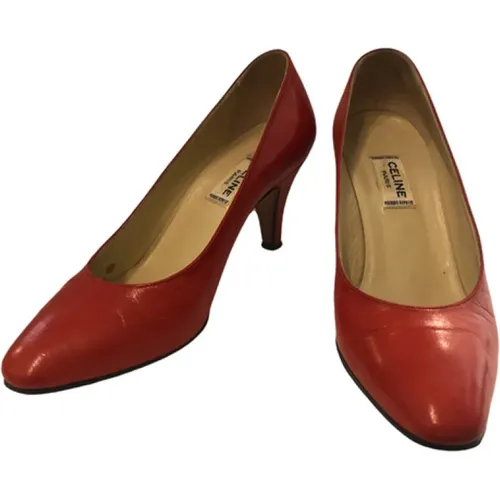 Pre-owned shoes , female, Sizes: 1 1/2 UK - Celine Vintage - Modalova