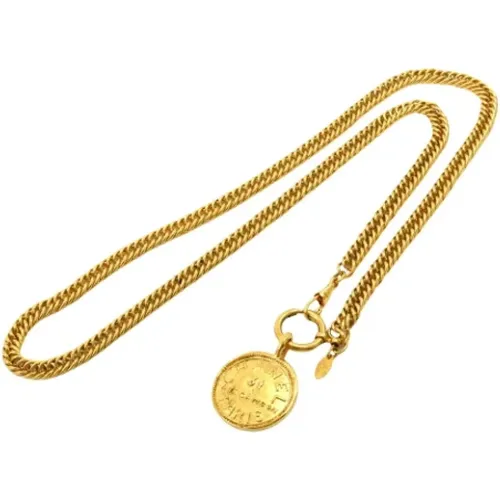 Pre-owned Jewellery, female, , Size: ONE SIZE Pre-owned Gold chanel-jewelry - Chanel Vintage - Modalova