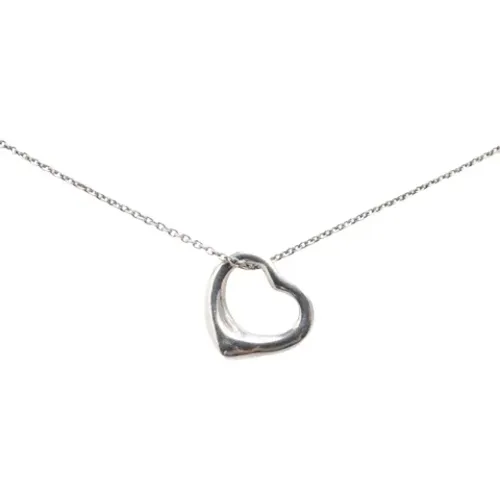 Pre-owned Jewellery, female, , Size: ONE SIZE Pre-owned Silver necklaces - Tiffany & Co. Pre-owned - Modalova