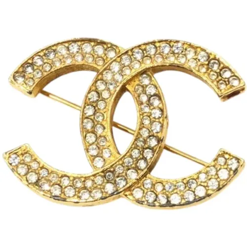 Pre-owned Jewellery, female, , Size: ONE SIZE Pre-owned Metal brooches - Chanel Vintage - Modalova