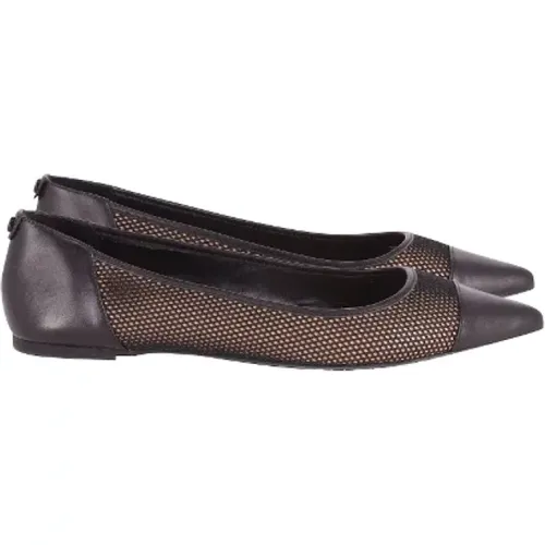 Pre-owned Flats, female, , Size: 10 1/2 US Pre-owned Leather flats - Michael Kors Pre-owned - Modalova