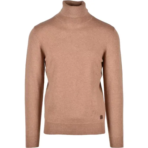 Wolle Kaschmir Strickpullover , Herren, Größe: M - Gianni Lupo - Modalova