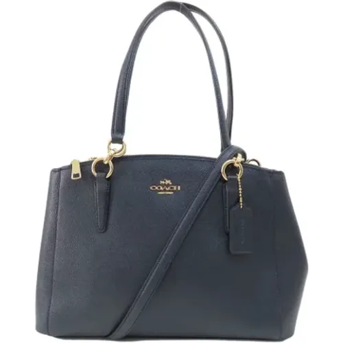 Pre-owned Tote Bags, female, , Size: ONE SIZE Pre-owned Leather shoulder-bags - Coach Pre-owned - Modalova