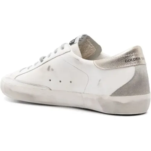 Weiße Stern Bordeaux Sneakers , Herren, Größe: 43 EU - Golden Goose - Modalova