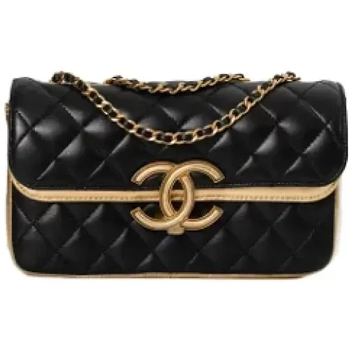 Pre-owned Shoulder Bags, female, , Size: ONE SIZE Pre-owned Leather chanel-bags - Chanel Vintage - Modalova