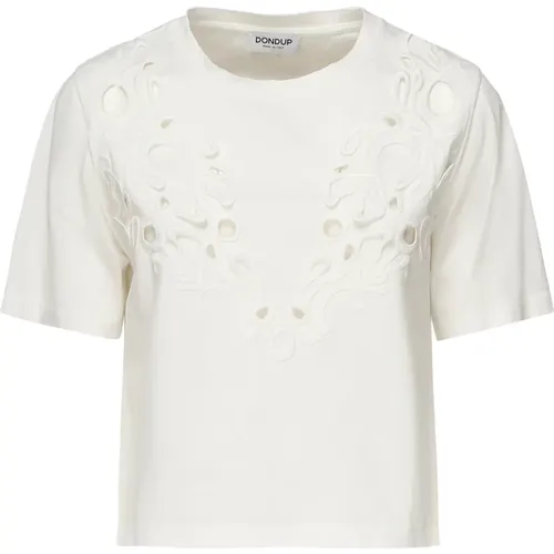 T-Shirts, female, , Size: M T-shirt and Polo Collection - Dondup - Modalova