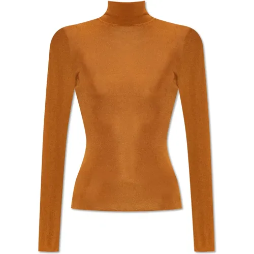 Turtlenecks, female, , Size: XS Fitted turtleneck - Self Portrait - Modalova