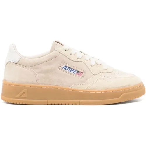 Suede Sneakers Stylish Design , female, Sizes: 4 UK, 6 UK, 3 UK, 5 UK - Autry - Modalova