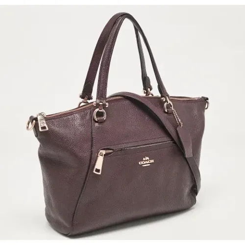 Pre-owned Tote Bags, female, , Size: ONE SIZE Pre-owned Leather totes - Coach Pre-owned - Modalova