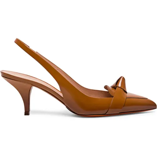 Handcrafted Renaissance Slingback Heels , female, Sizes: 4 1/2 UK - Santoni - Modalova