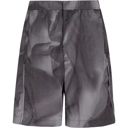 Men's Clothing Shorts Black Ss24 , male, Sizes: L, S - 44 Label Group - Modalova