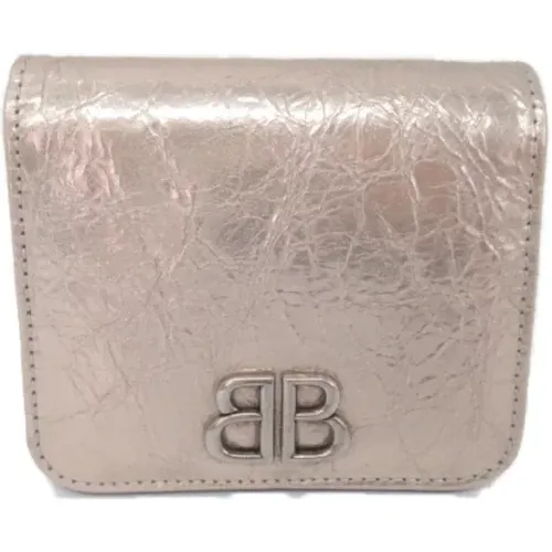 Pre-owned Wallets, female, , Size: ONE SIZE Pre-owned Leather wallets - Balenciaga Vintage - Modalova