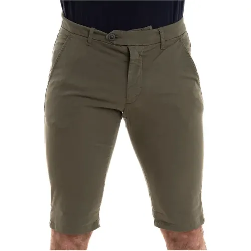 Bermuda Shorts in heller Farbe , Herren, Größe: W35 - Roy Roger's - Modalova