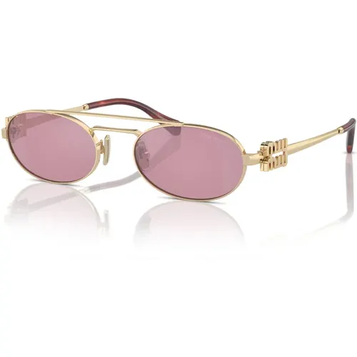 Sunglasses , female, Sizes: 53 MM - Miu Miu - Modalova