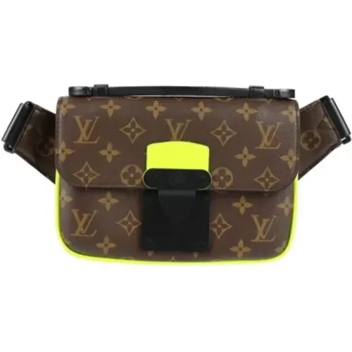 Pre-owned Belt Bags, female, , Size: ONE SIZE Pre-owned Canvas crossbody-bags - Louis Vuitton Vintage - Modalova