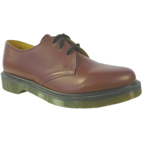 Smooth Bordo Shoes , male, Sizes: 6 UK - Dr. Martens - Modalova