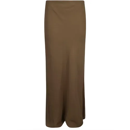 Light Silk Georgette Skirt , female, Sizes: XS - Khaite - Modalova