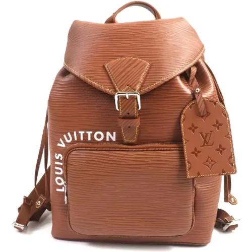 Pre-owned Backpacks, female, , Size: ONE SIZE Pre-owned Leather backpacks - Louis Vuitton Vintage - Modalova