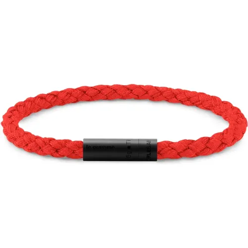 Bracelets, unisex, , Size: S Nato cable bracelet - Le Gramme - Modalova