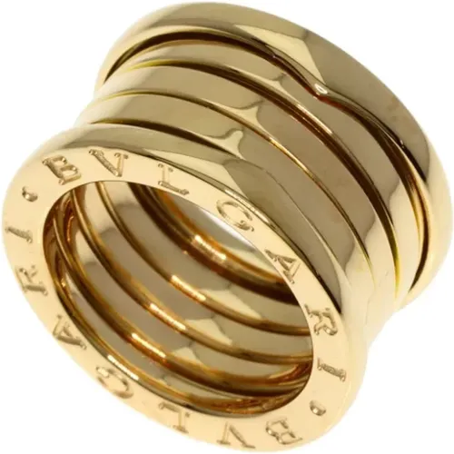 Pre-owned Gold rings , female, Sizes: ONE SIZE - Bvlgari Vintage - Modalova