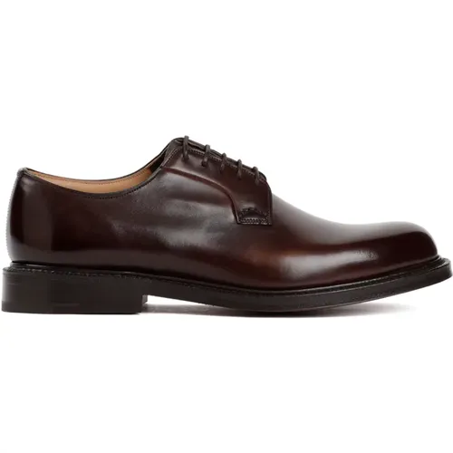 Shannon Lace Up Shoes , male, Sizes: 8 UK, 9 1/2 UK, 10 UK, 8 1/2 UK, 9 UK, 7 UK, 11 UK, 7 1/2 UK - Church's - Modalova