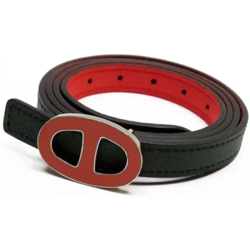 Pre-owned Belts, female, , Size: ONE SIZE Pre-owned Leather belts - Hermès Vintage - Modalova