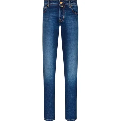 Jeans mit mittlerer Waschung und einzigartigem Design , Herren, Größe: W33 - Jacob Cohën - Modalova