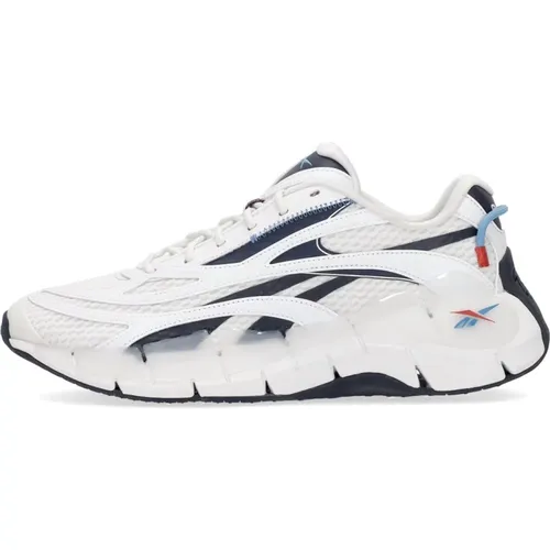 Sneakers, male, , Size: 7 US Zig Kinetica 2.5 Essential Blue Mens Low Shoe/footwear While/vector Navy - Reebok - Modalova