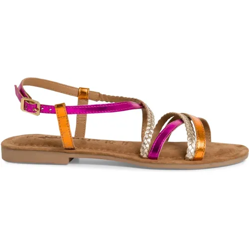 Multicolour Sandals with Block Heel , female, Sizes: 5 UK, 8 UK - tamaris - Modalova